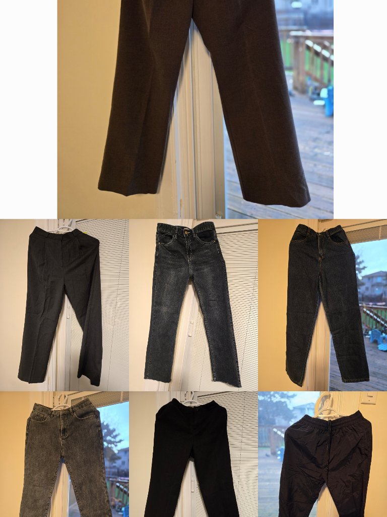 7 Pants & 1 Bucket Hat Bought In Korea